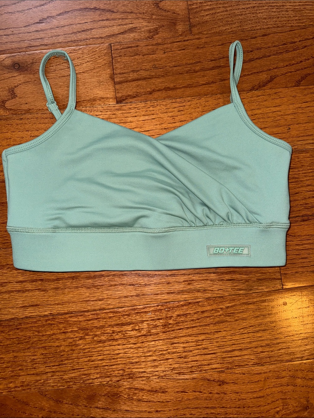 Bo+Tee Mint Green Sports Bra